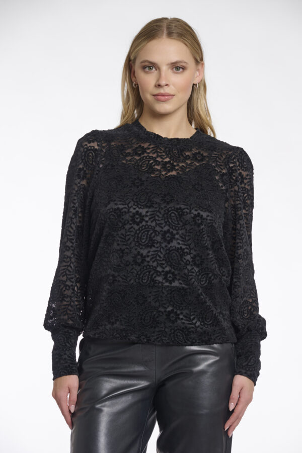 RINO & PELLE ΜΠΛΟΥΖΑ XELA.7002513 | BLACK RINO & PELLE ΜΠΛΟΥΖΑ XELA.7002513 | BLACK