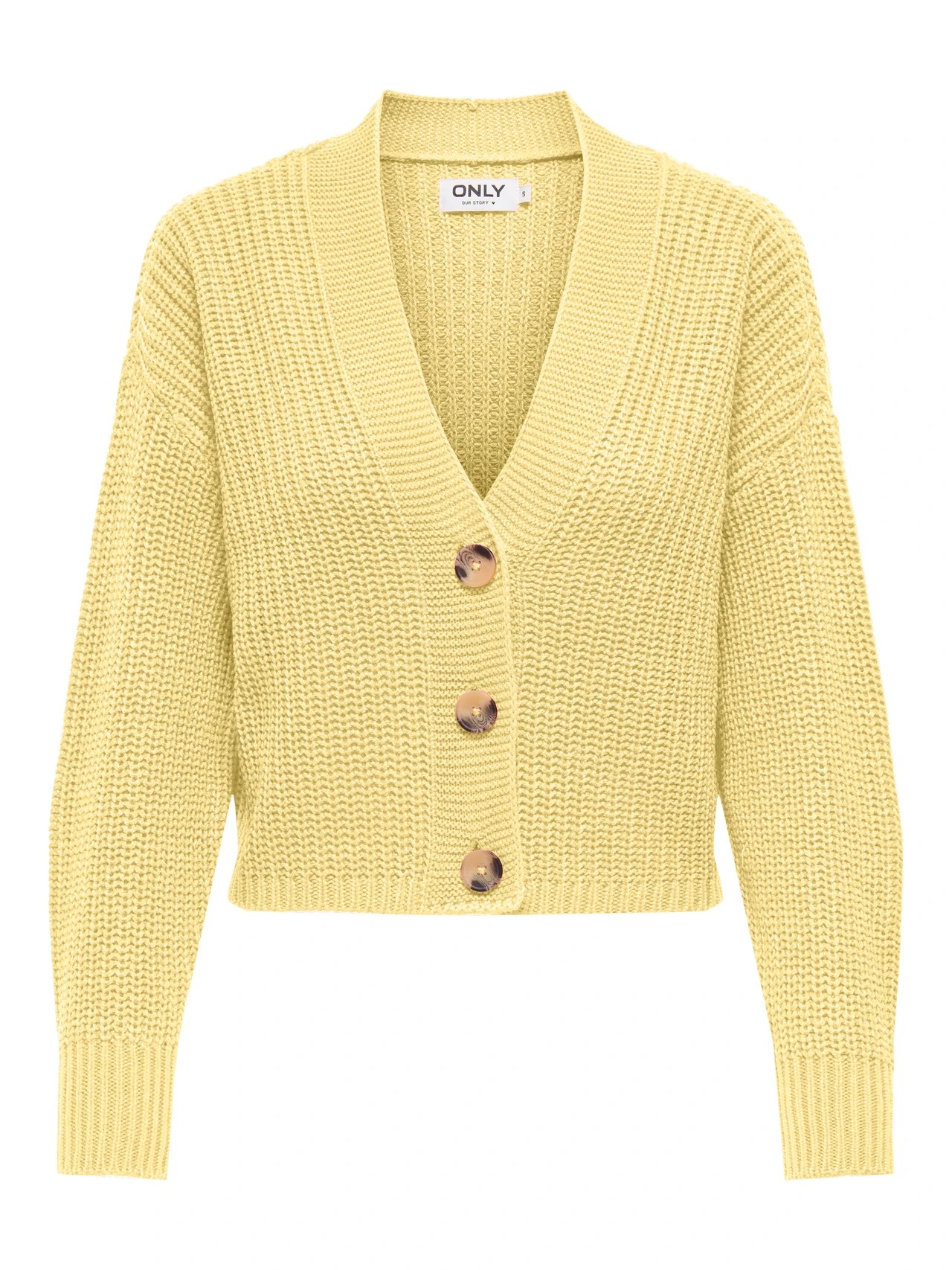 ONLCAROL NICE L/S CARDIGAN KNT NOOS | YELLOW ONLCAROL NICE L/S CARDIGAN KNT NOOS | YELLOW