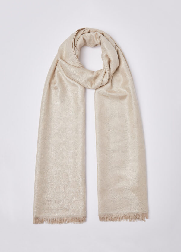 ΑΞΕΣΟΥΑΡ STOLA NEW LOGO CHAIN JACQ 2A6001T0300 | SAND ΑΞΕΣΟΥΑΡ STOLA NEW LOGO CHAIN JACQ 2A6001T0300 | SAND