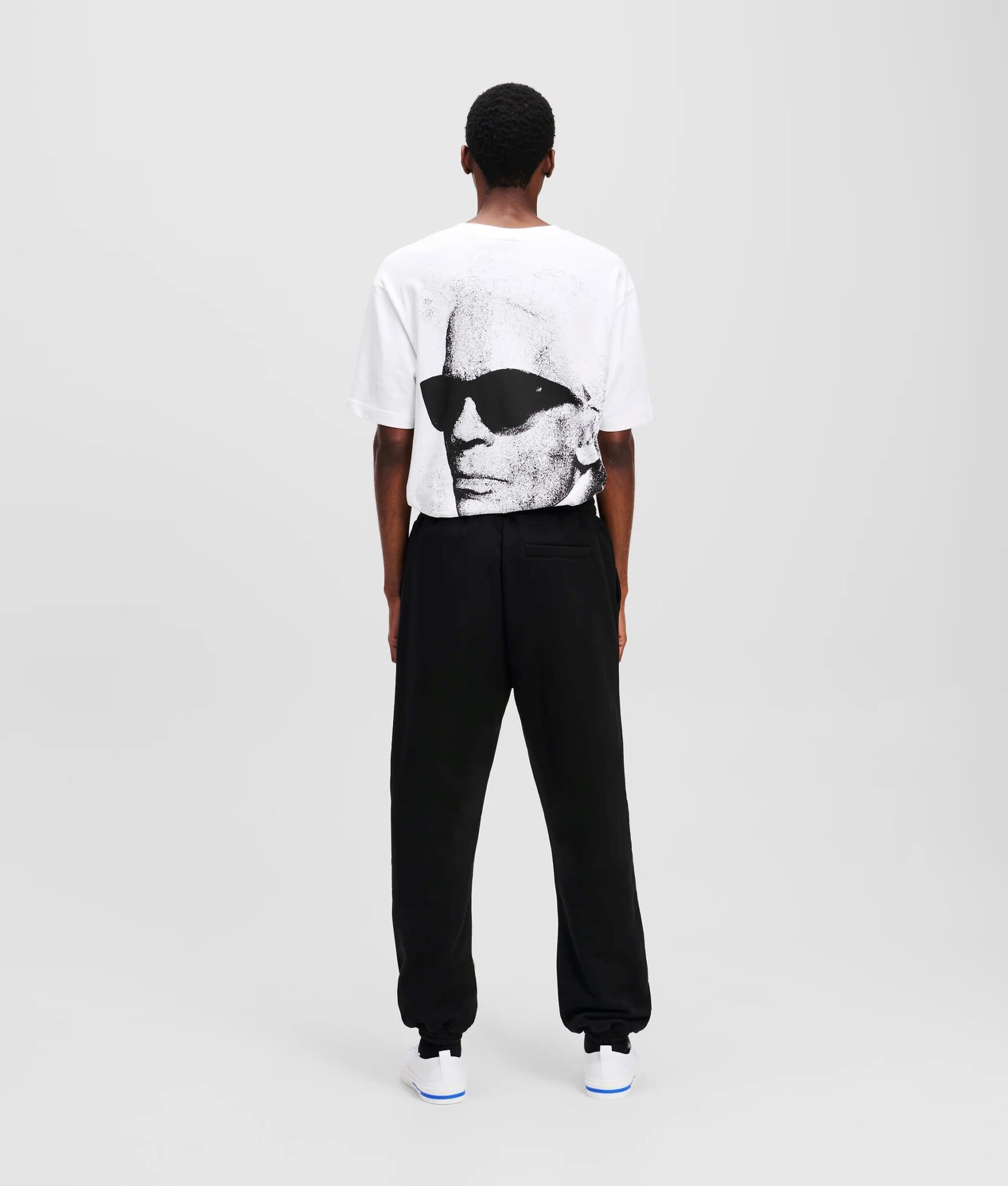 KLJ TEXT LOGO SLIM SWEATPANT | BLACK KLJ TEXT LOGO SLIM SWEATPANT | BLACK