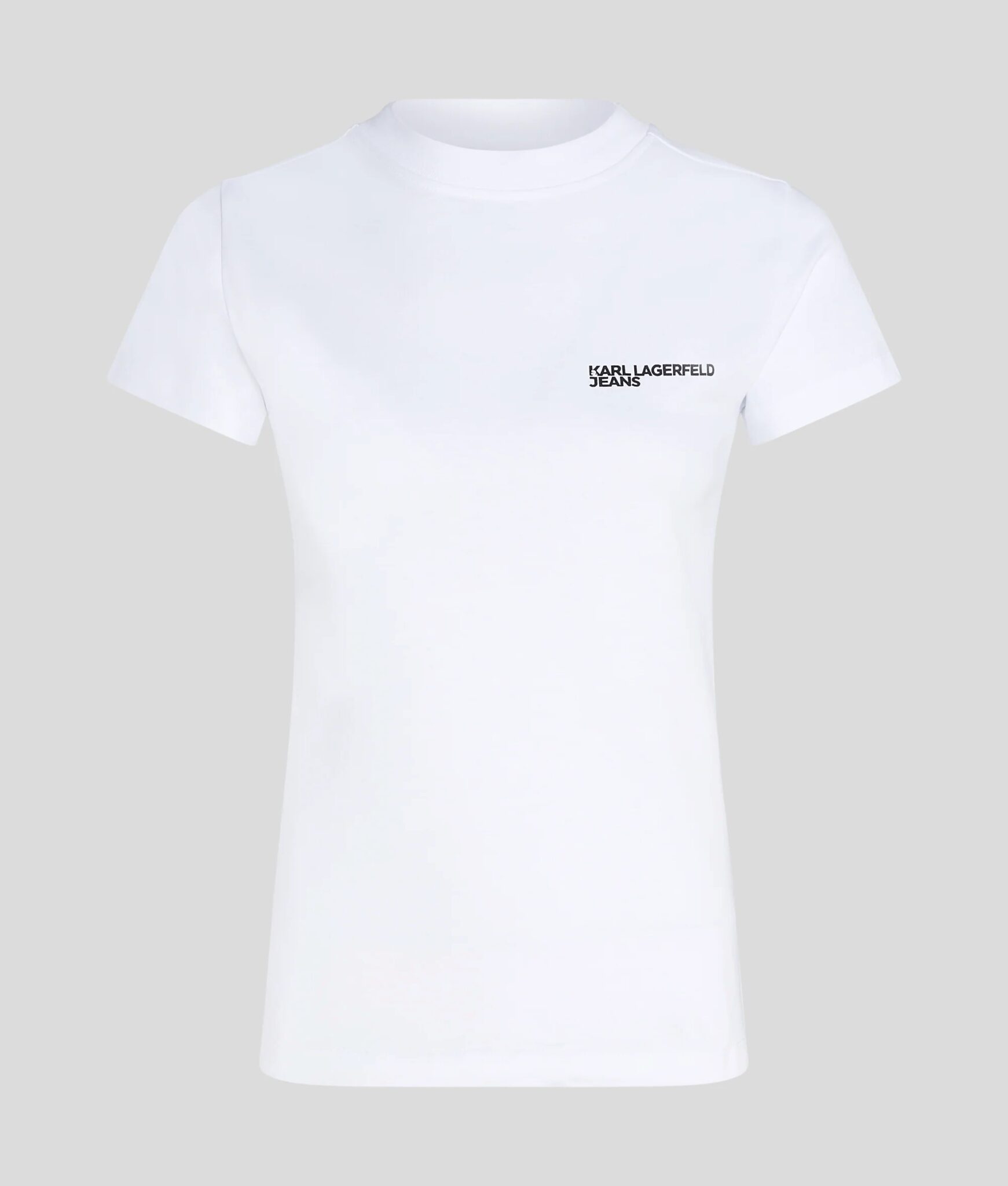KLJ SLIM SS TEE A1W17004-72 | WHITE KLJ SLIM SS TEE A1W17004-72 | WHITE