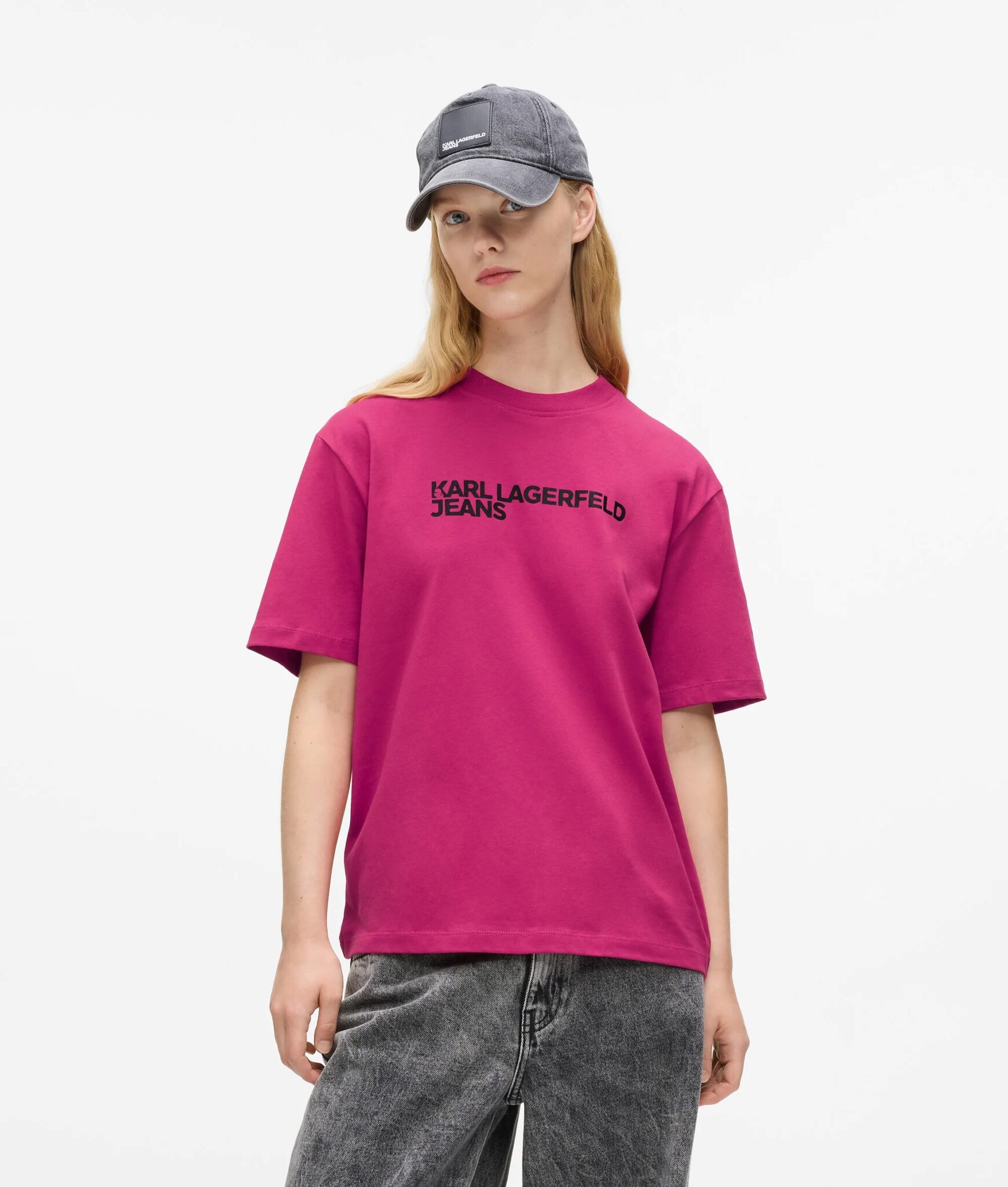 KLJ REG SS GRAFFITI TEE B1M17065 | BLACK