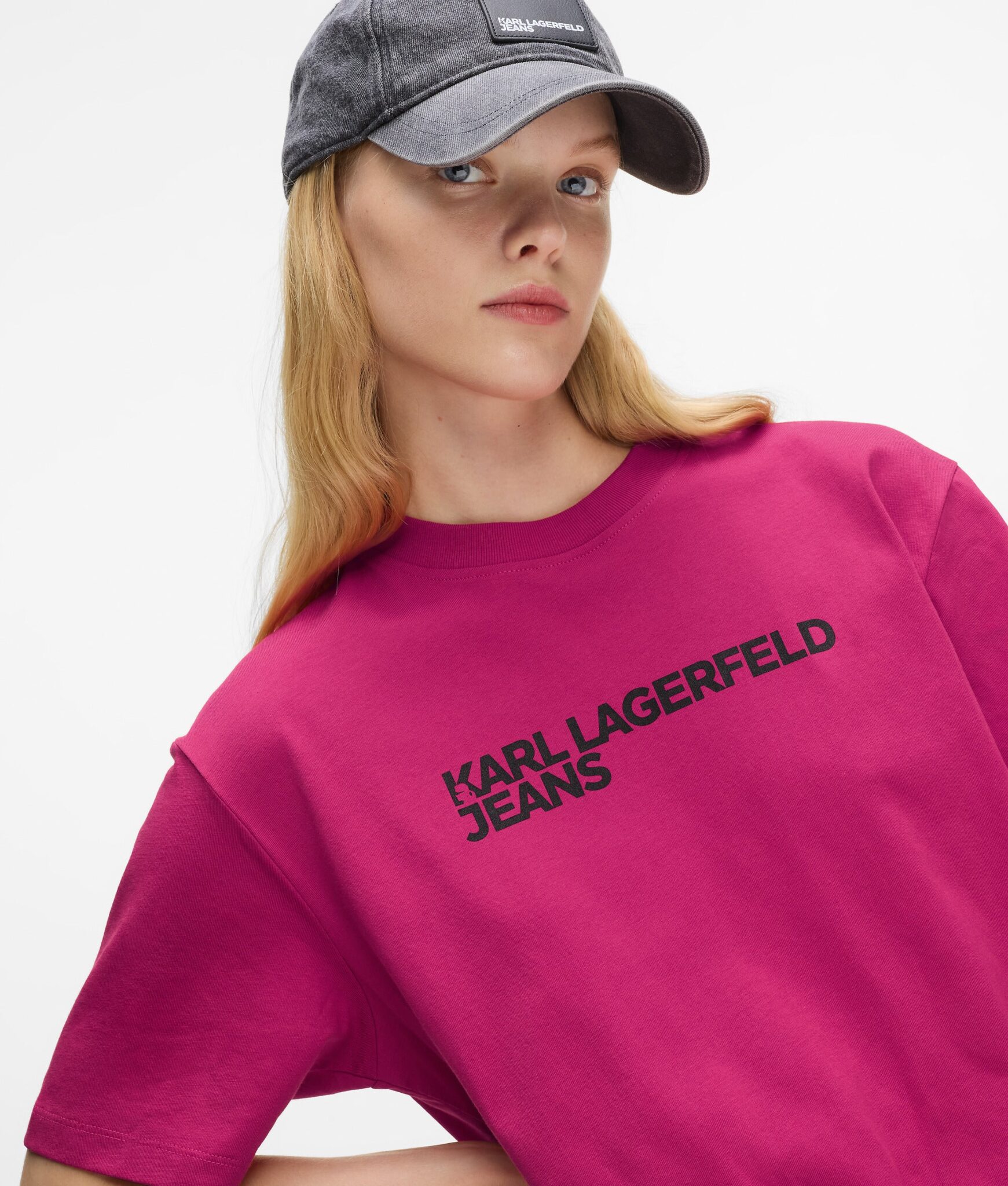 KLJ REG SS ESSENTIAL TEE A1W17005-72 | FUCHSIA KLJ REG SS ESSENTIAL TEE A1W17005-72 | FUCHSIA