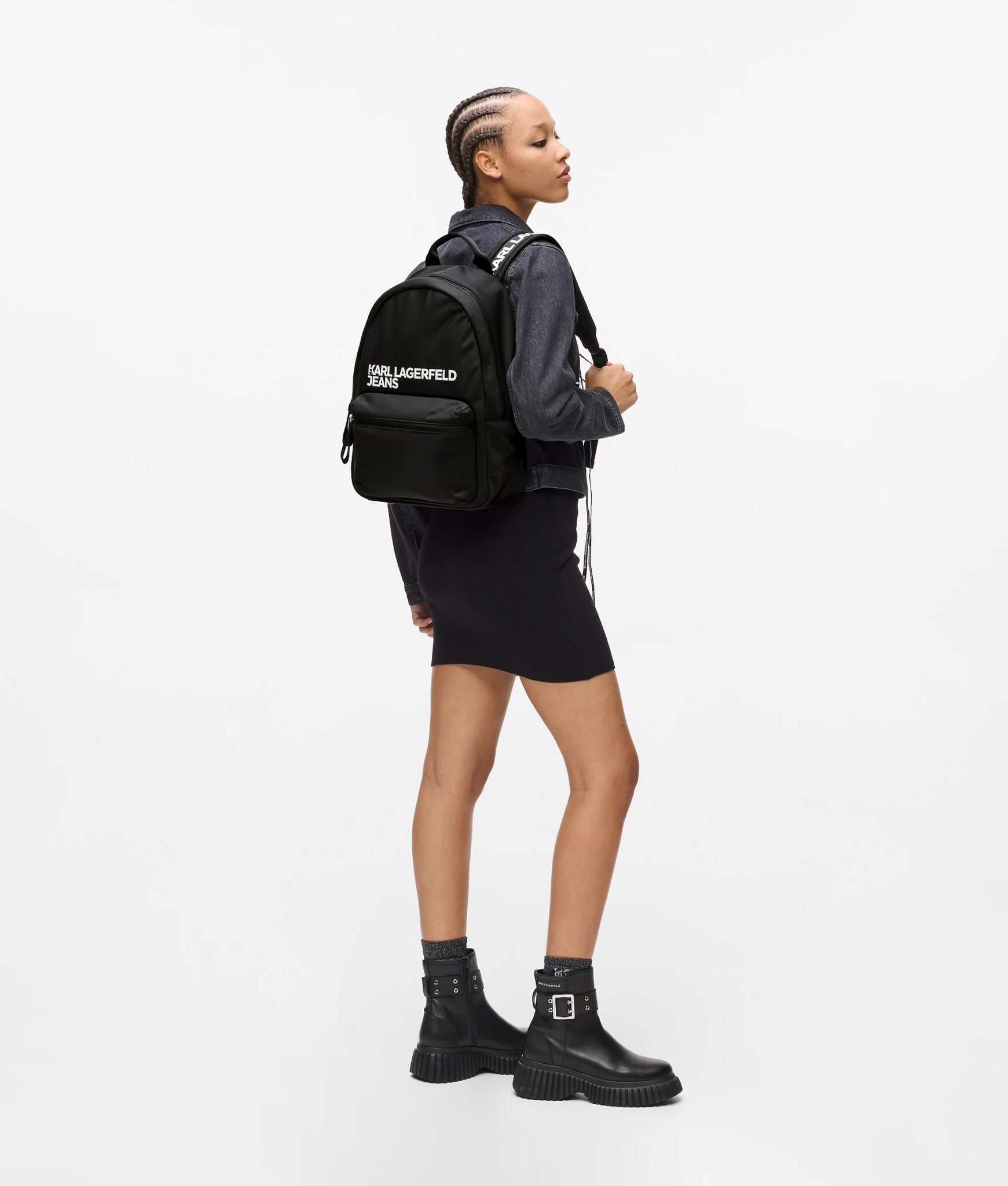 KLJ REG SS GRAFFITI TEE B1M17065 | BLACK