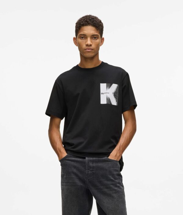 KLJ REG SS K LOGO TEE B1M17066 | BLACK KLJ REG SS K LOGO TEE B1M17066 | BLACK