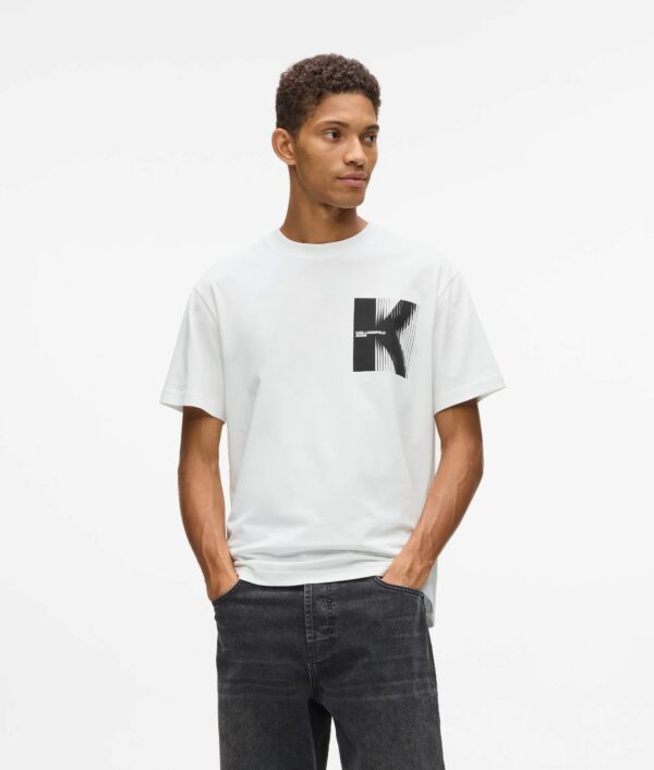 KLJ REG SS K LOGO TEE B1M17066 | WHITE KLJ REG SS K LOGO TEE B1M17066 | WHITE