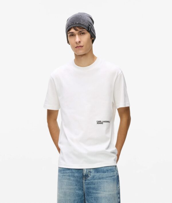 KLJ REG SS KARL TEE B1M17069 | WHITE KLJ REG SS KARL TEE B1M17069 | WHITE