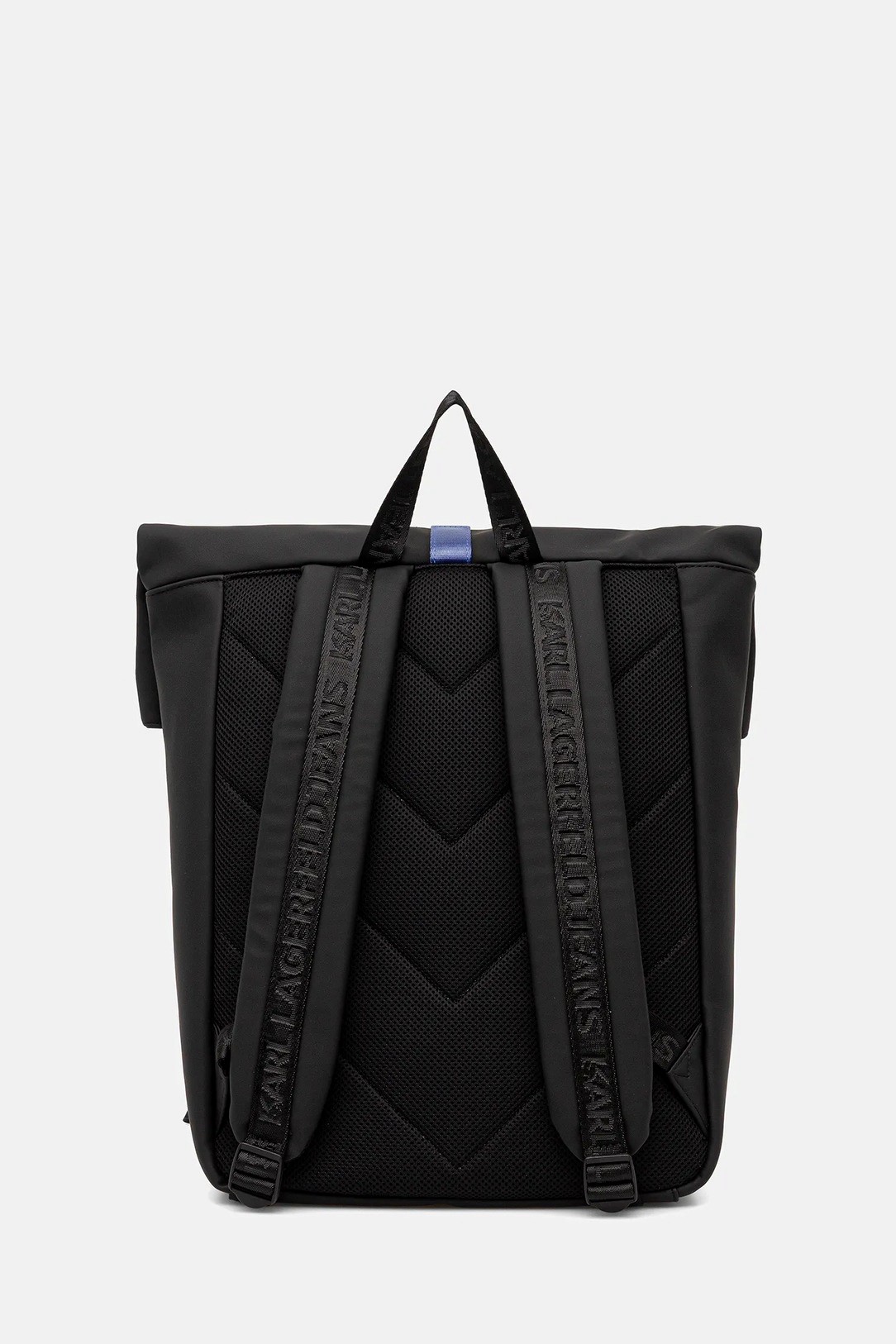 KLJ COATED PU ROLL TOP BP | BLACK KLJ COATED PU ROLL TOP BP | BLACK