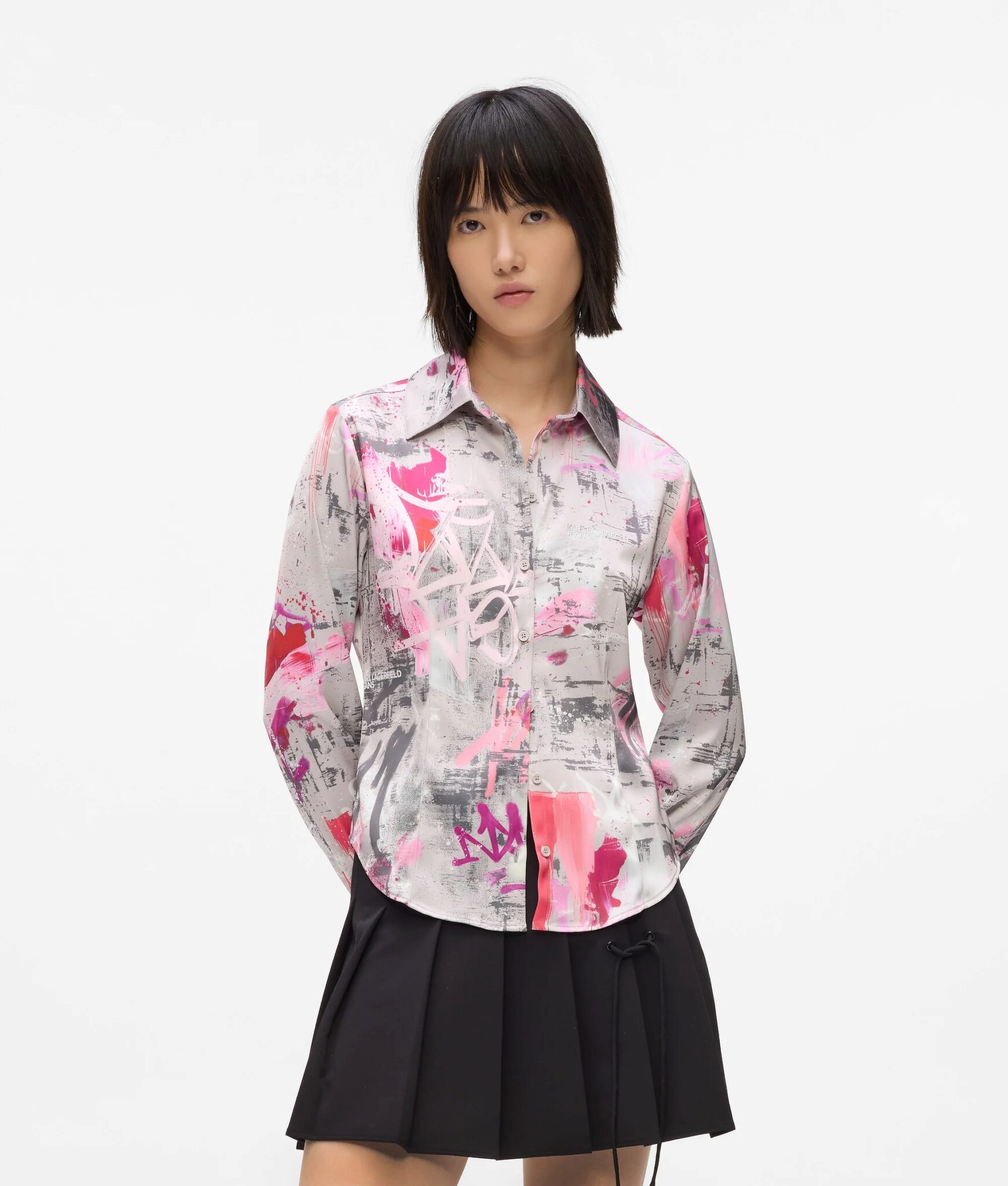 KLJ KNITTED LACE TIE DRESS B1W13041 | RED