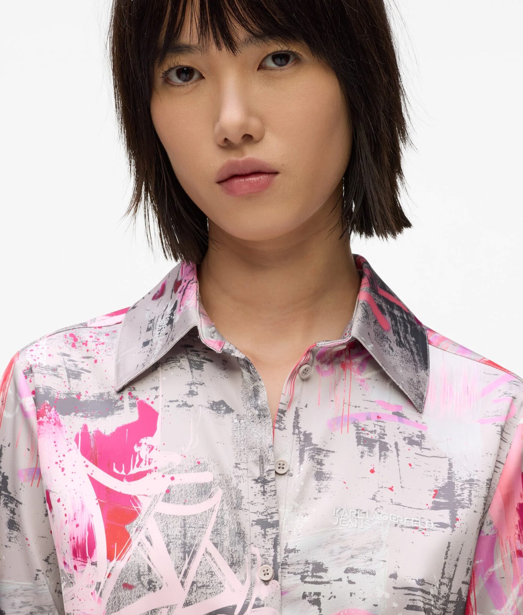 KLJ KNITTED LACE TIE DRESS B1W13041 | RED