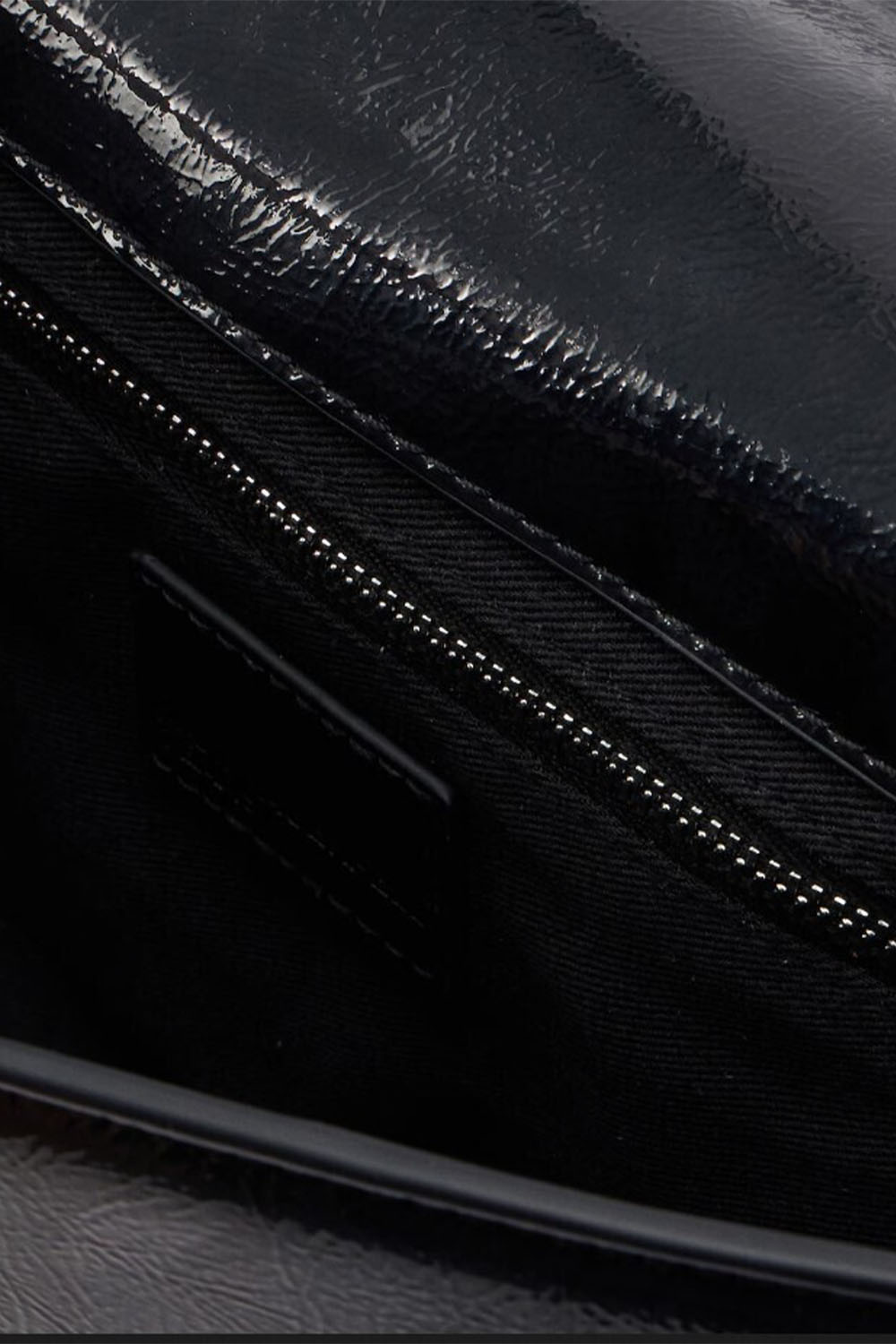 KLJ BOX LOGO SADDLE BAG GLOSSY | BLACK KLJ BOX LOGO SADDLE BAG GLOSSY | BLACK