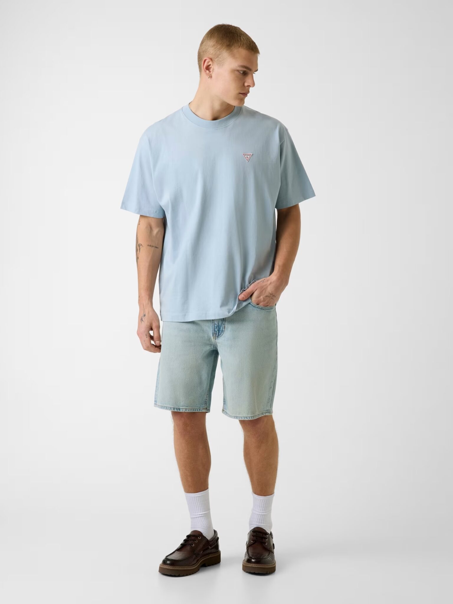 SS OS BAKER LOGO TEE ΜΠΛΟΥΖΑ ΑΝΔΡΙΚΟ | WHITE