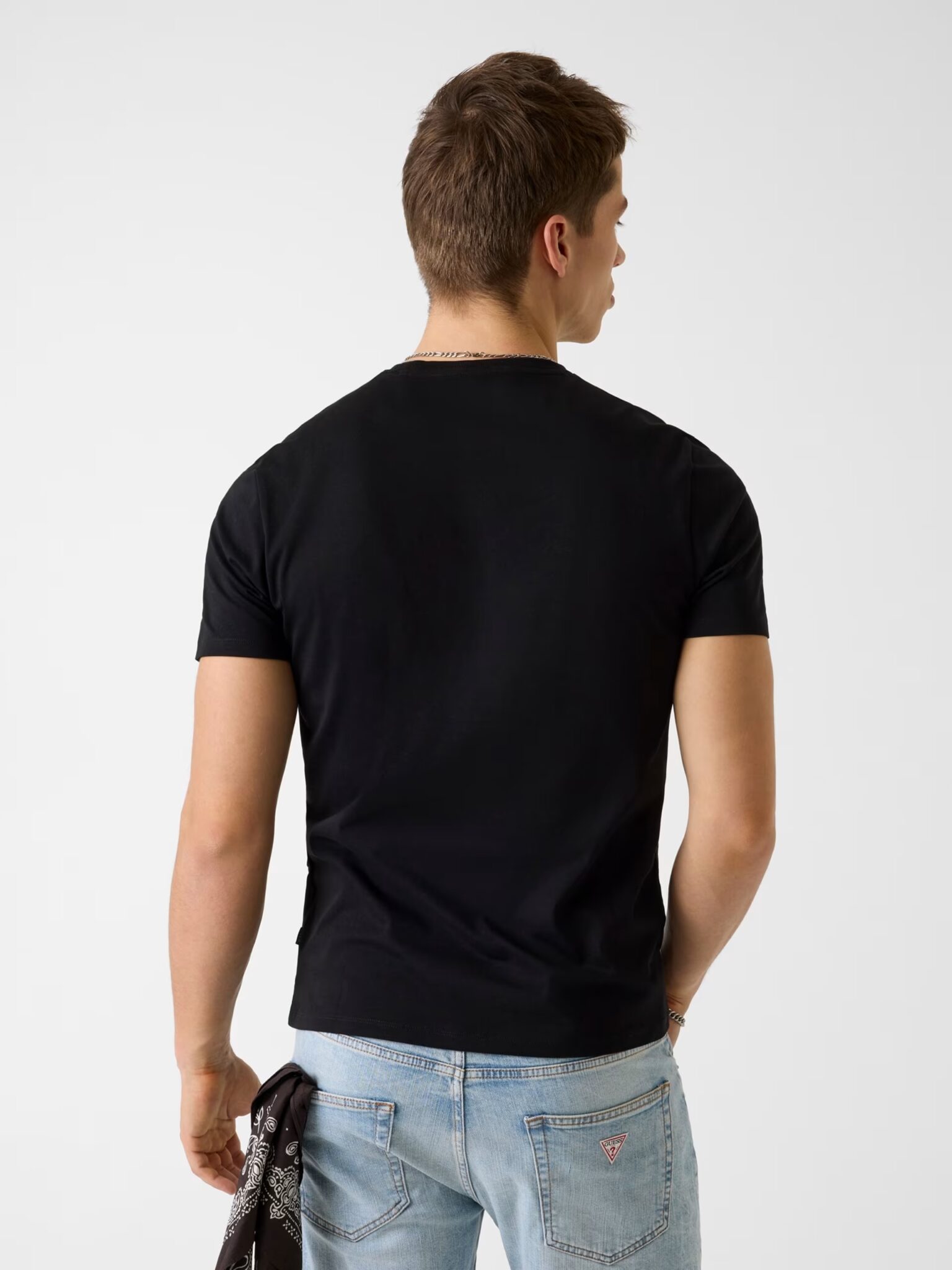 SS CN SLIM AMERICAN TR TEE ΜΠΛΟΥΖΑ ΑΝΔΡΙΚΟ | BLACK SS CN SLIM AMERICAN TR TEE ΜΠΛΟΥΖΑ ΑΝΔΡΙΚΟ | BLACK