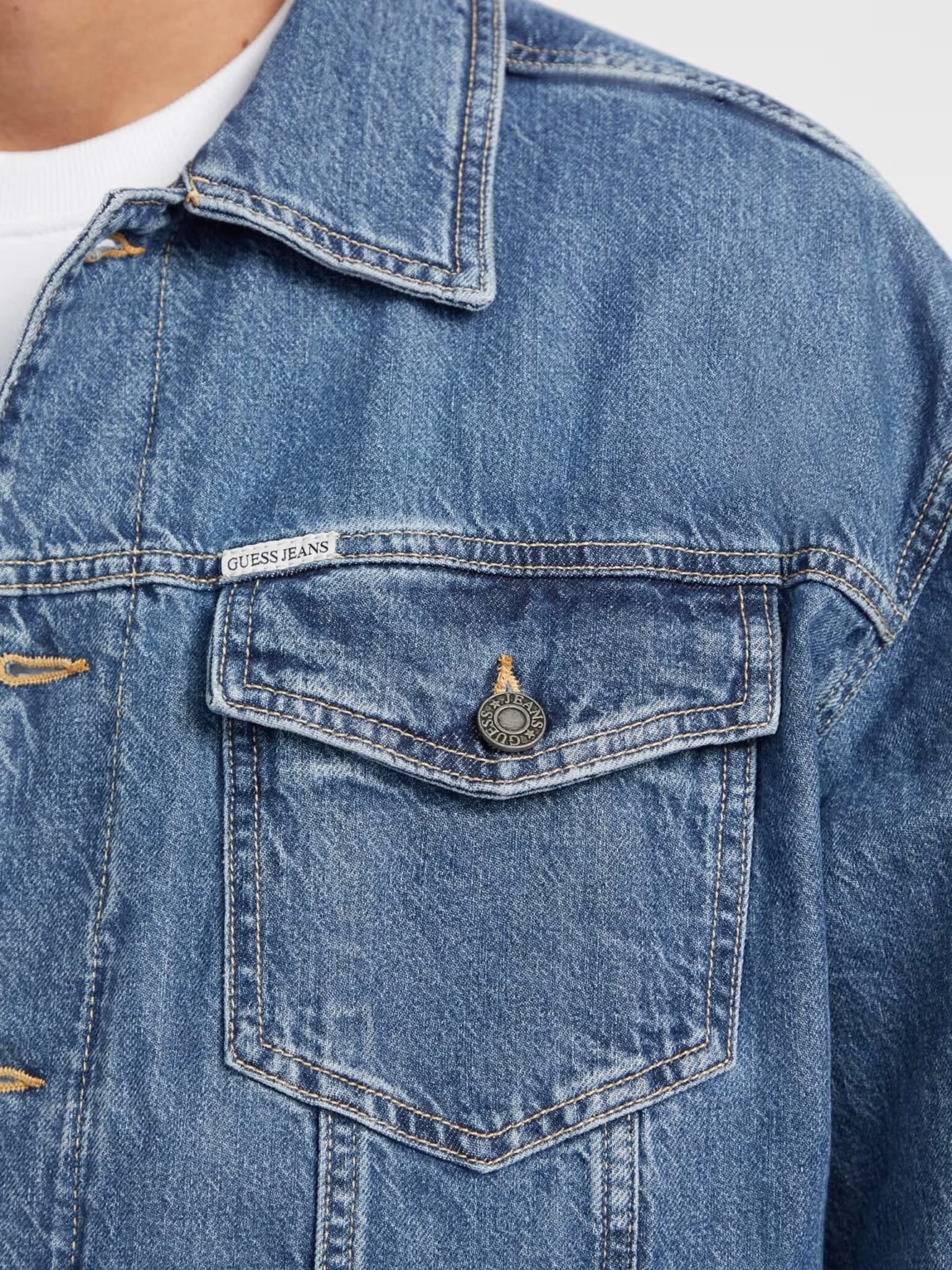 MENS OVERSIZE TRUCKER JACKE ΜΠΟΥΦΑΝ ΑΝΔΡΙΚΟ | DENIM MENS OVERSIZE TRUCKER JACKE ΜΠΟΥΦΑΝ ΑΝΔΡΙΚΟ | DENIM