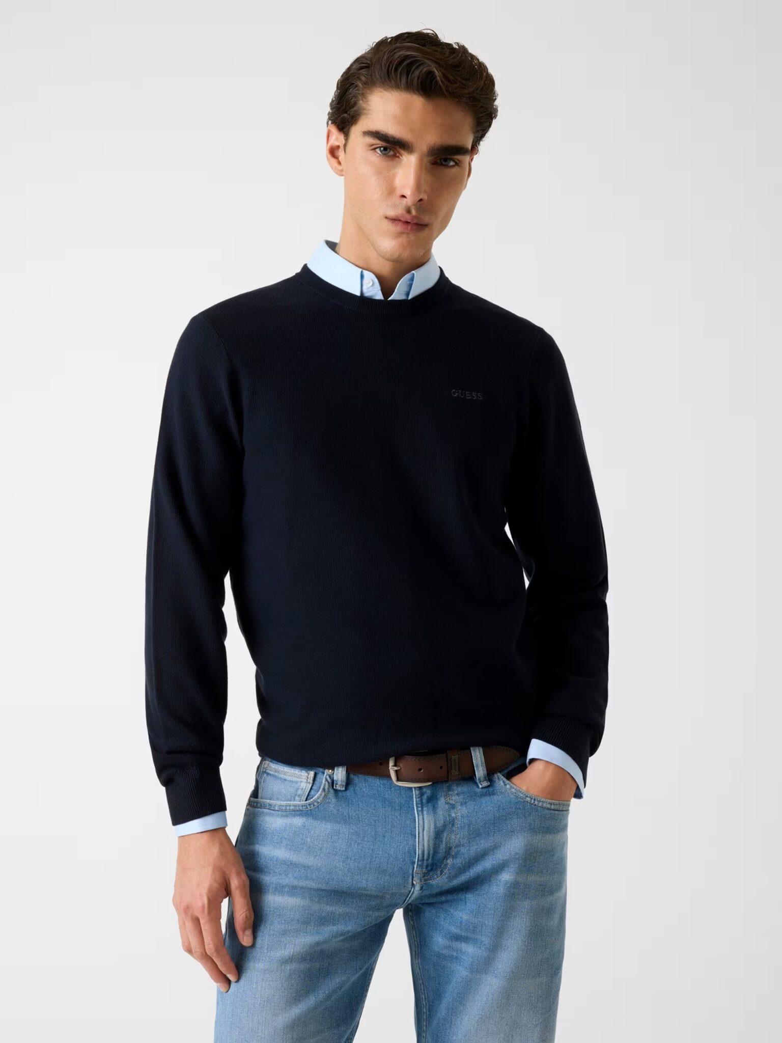 SS CN OS LOGO EMB TEE ΜΠΛΟΥΖΑ ΑΝΔΡΙΚΟ | WHITE