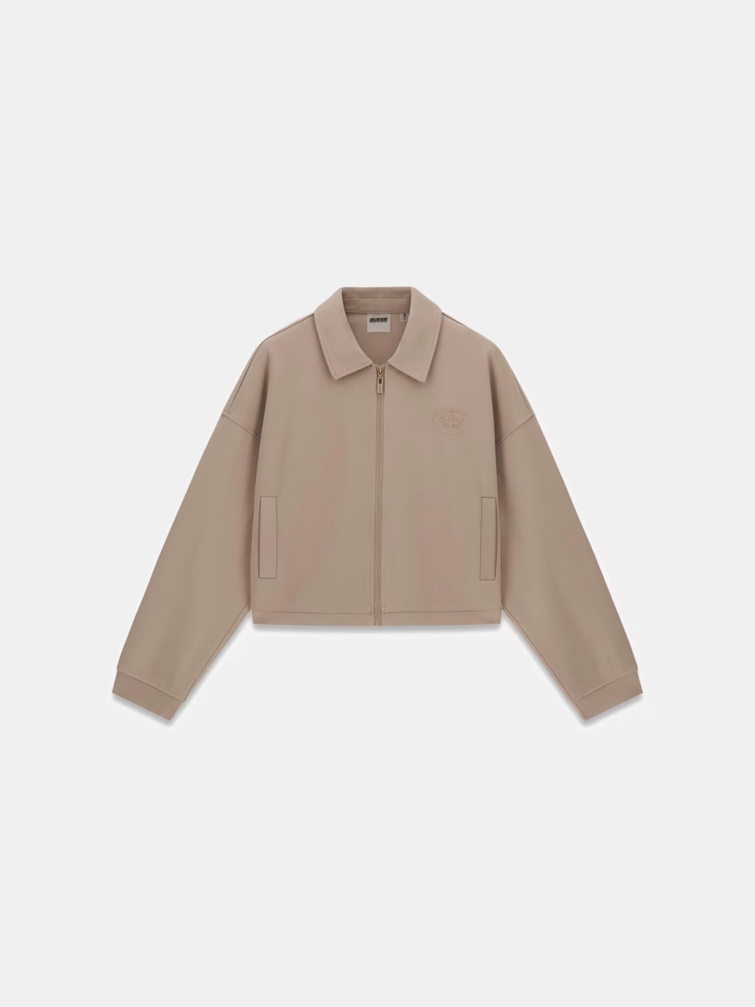 ANNIE CROP FULL ZIP JACKET ΜΠΟΥΦΑΝ ΓΥΝΑΙΚΕΙΟ | BEIGE ANNIE CROP FULL ZIP JACKET ΜΠΟΥΦΑΝ ΓΥΝΑΙΚΕΙΟ | BEIGE