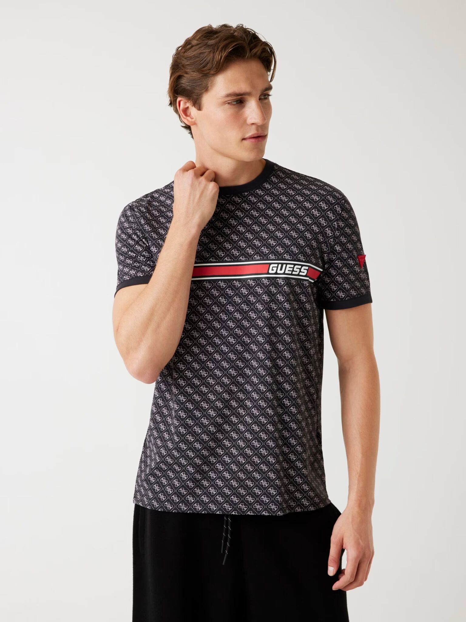 SS CN OS LOGO EMB TEE ΜΠΛΟΥΖΑ ΑΝΔΡΙΚΟ | WHITE