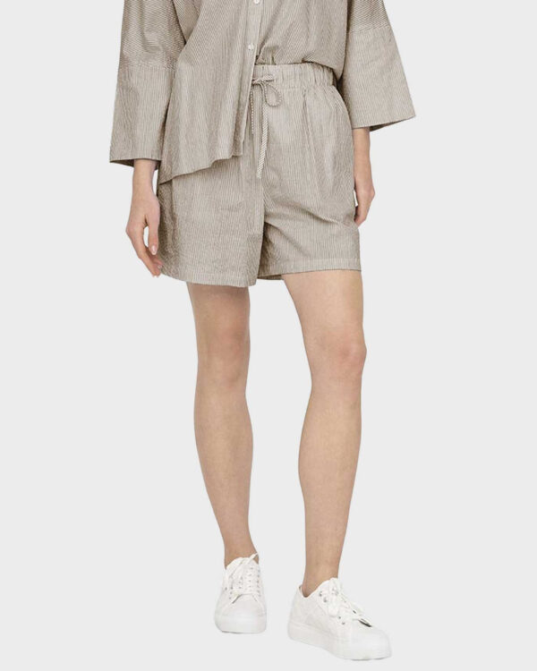 ONLY ONLAUGUSTA SHORTS WVN NOOS | BEIGE ONLY ONLAUGUSTA SHORTS WVN NOOS | BEIGE