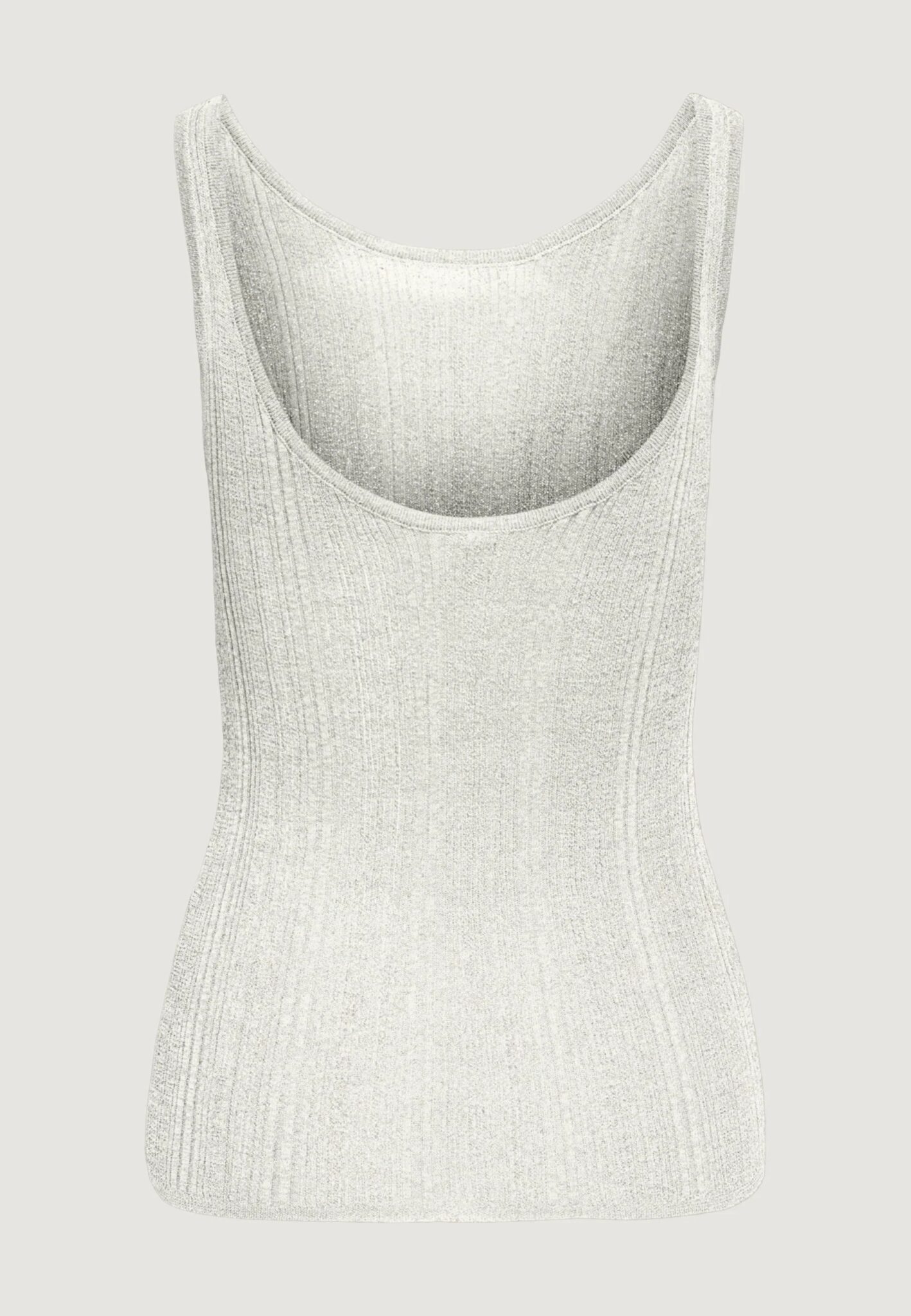 ONLY ONLANNA SL GLITTER REVERS RIB TOP KNT | OFF WHITE ONLY ONLANNA SL GLITTER REVERS RIB TOP KNT | OFF WHITE