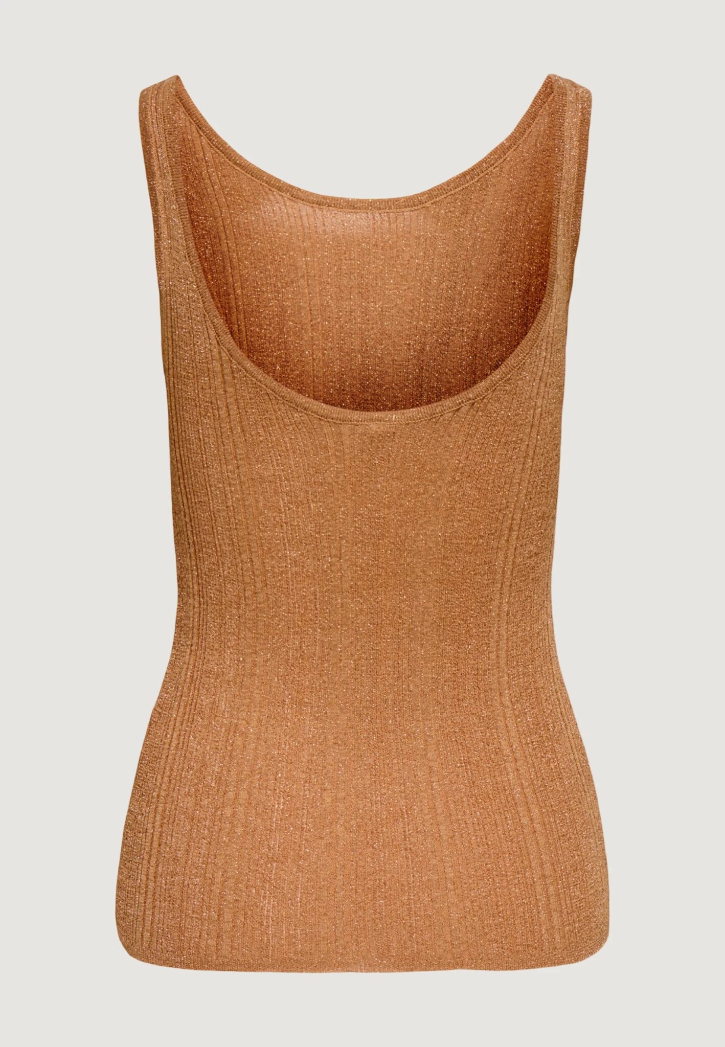ONLY ONLANNA SL GLITTER REVERS RIB TOP KNT | BEIGE ONLY ONLANNA SL GLITTER REVERS RIB TOP KNT | BEIGE