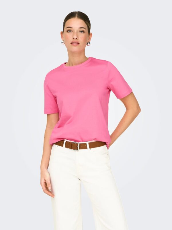 ONLY ONLFREJA S/S LUXE TOP CC JRS NOOS | PINK ONLY ONLFREJA S/S LUXE TOP CC JRS NOOS | PINK