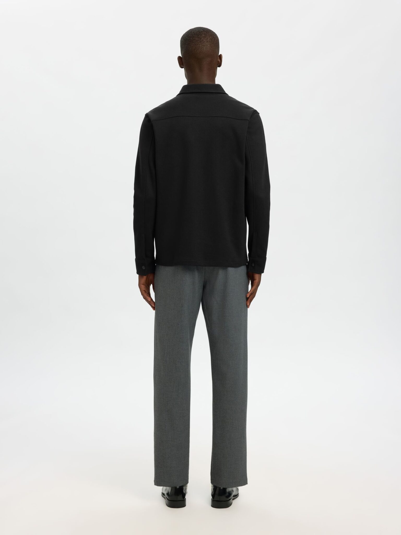 SELECTED SLMLOOSEOSCAR SS O-NECK TEE NOOS | BEIGE