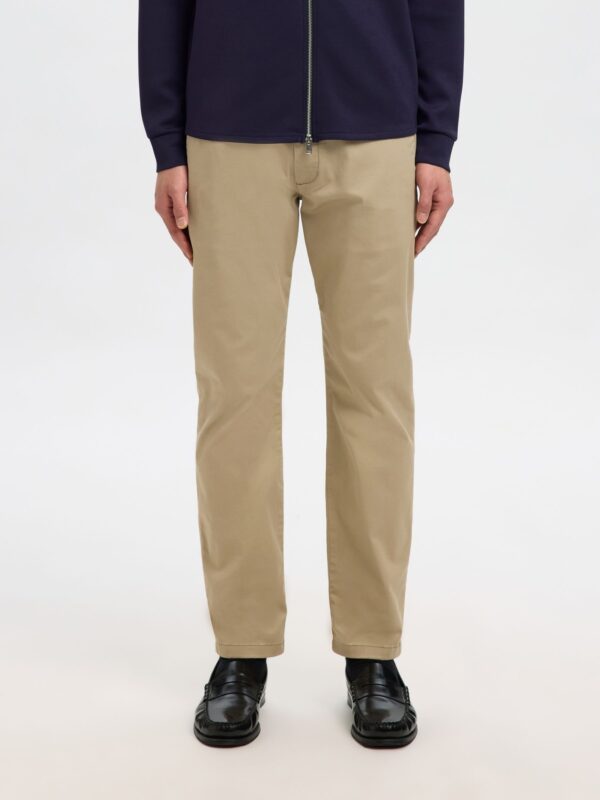 SELECTED SLM175-SLIM NEW MILES FLEX PANT NOOS | BEIGE SELECTED SLM175-SLIM NEW MILES FLEX PANT NOOS | BEIGE
