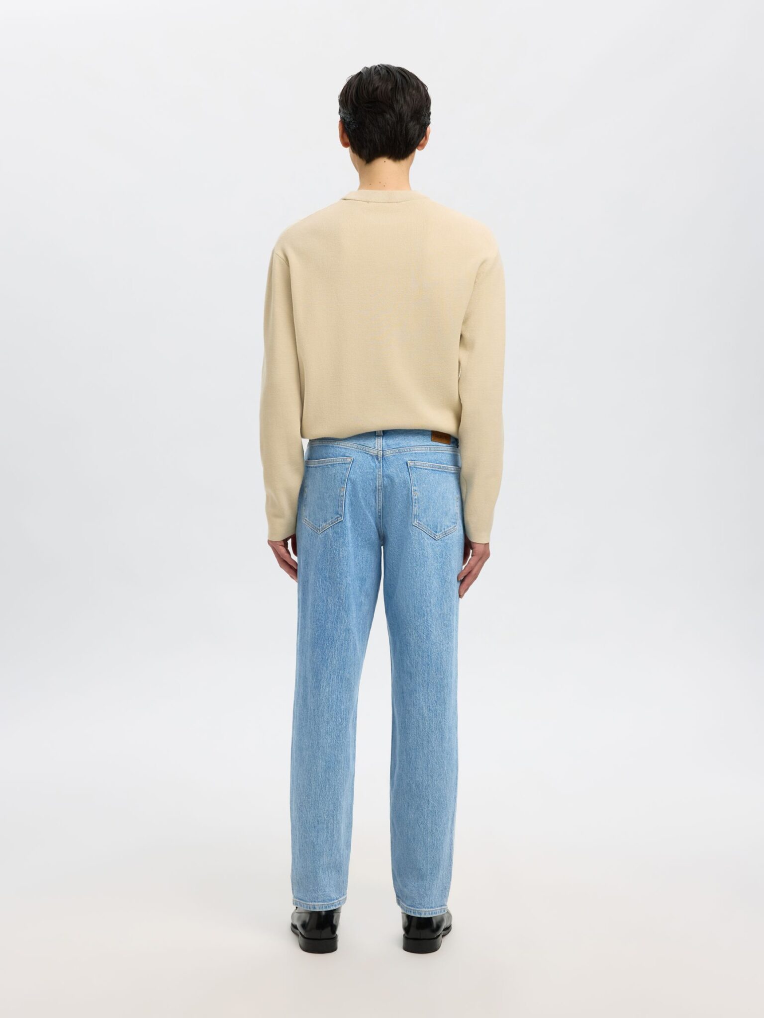 SELECTED SLHMATTIS SS LINEN BLEND STRUC POLO NOOS | MINT GREEN