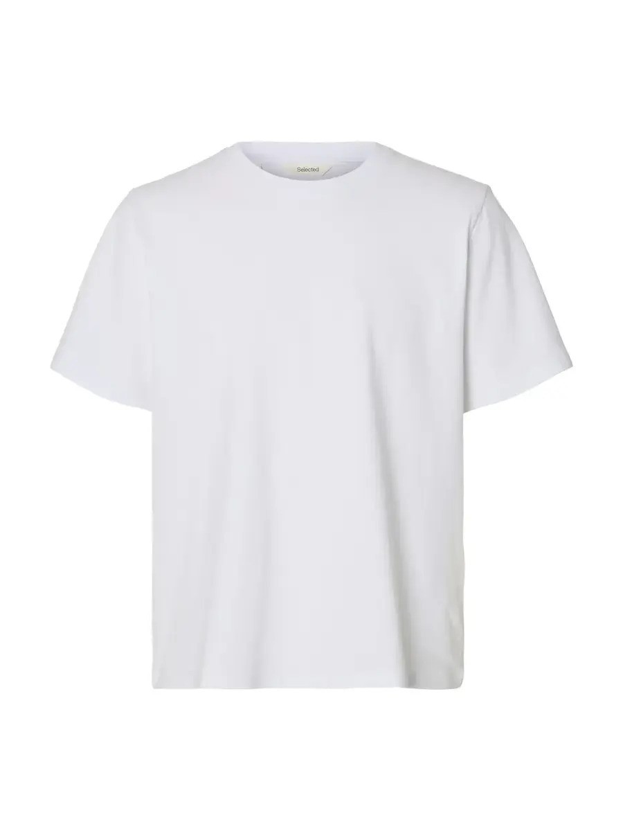 SELECTED SLMATLAS SS O-NECK TEE NOOS | WHITE SELECTED SLMATLAS SS O-NECK TEE NOOS | WHITE
