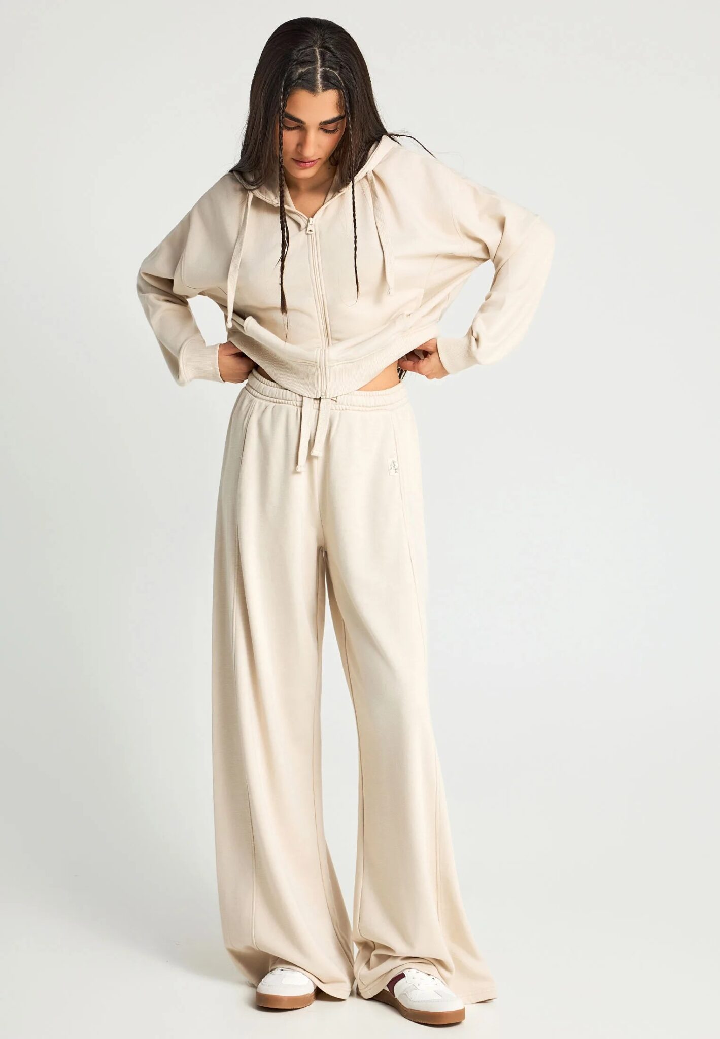 GUESS ATHLEISURE YAYOI WIDE LEG PANTS ΠΑΝΤΕΛΟΝΙ ΓΥΝΑΙΚΕΙΟ | CIEL