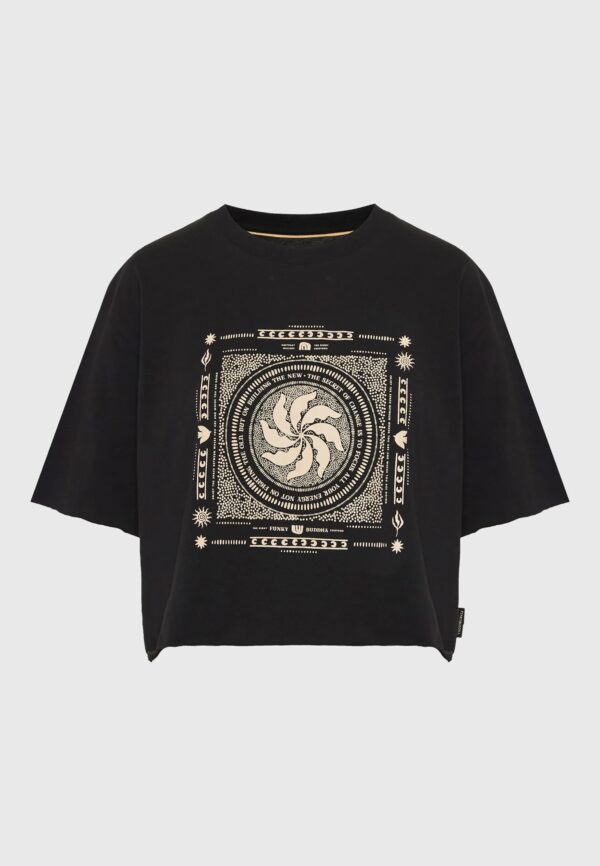 FUNKY BUDDHA ΓΥΝΑΙΚΕΊΑ ΜΠΛΟΎΖΑ ΚΟΝΤΌ ΜΑΝΊΚΙ ΚΑΙ ΤΎΠΩΜΑ | BLACK FUNKY BUDDHA ΓΥΝΑΙΚΕΊΑ ΜΠΛΟΎΖΑ ΚΟΝΤΌ ΜΑΝΊΚΙ ΚΑΙ ΤΎΠΩΜΑ | BLACK