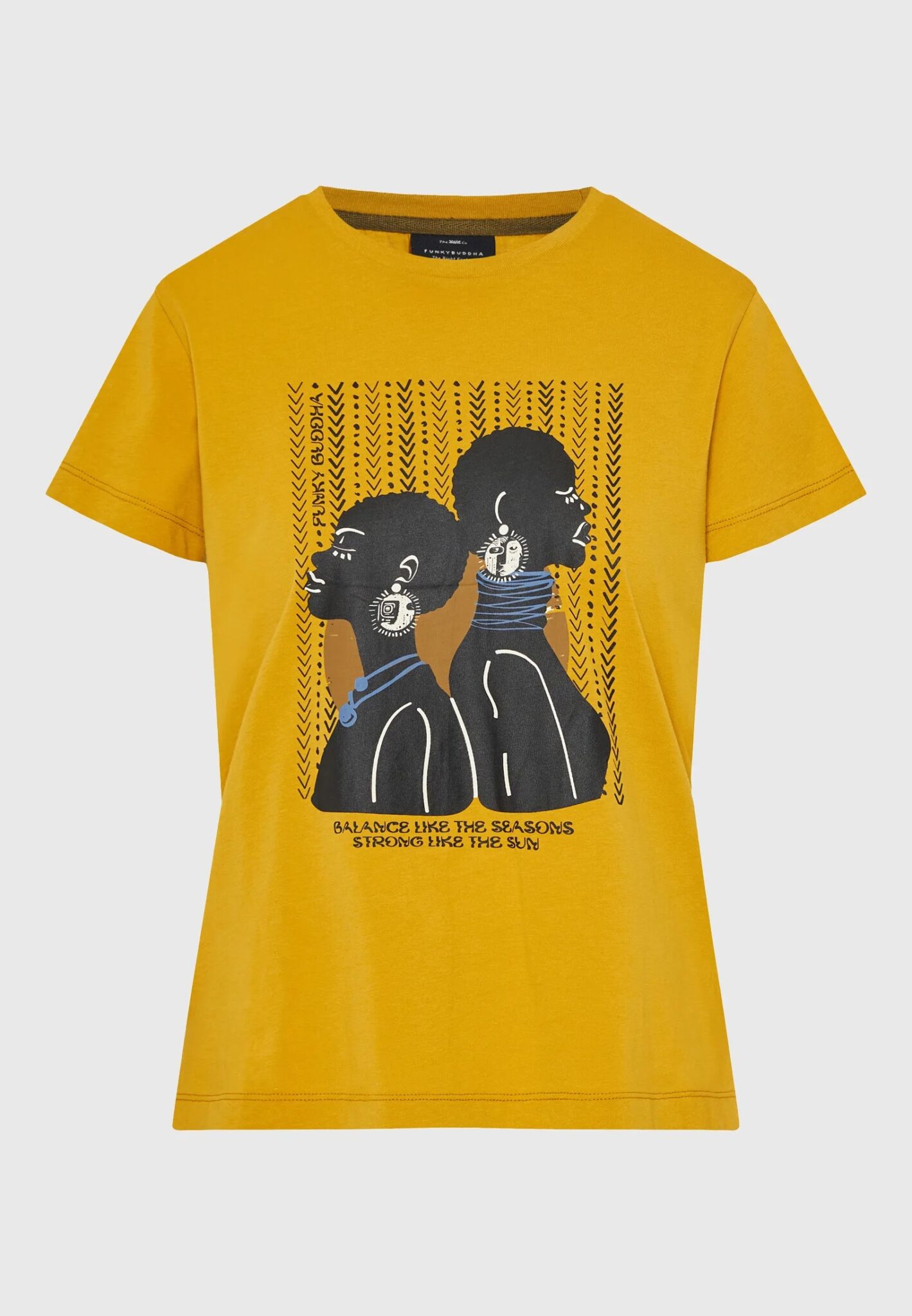 FUNKY BUDDHA ΑΝΔΡΙΚΉ ΜΠΛΟΎΖΑ ΚΟΝΤΌ ΜΑΝΊΚΙ BASIC | DARK BLUE