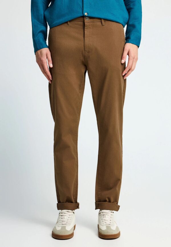 FUNKY BUDDHA ΑΝΔΡΙΚΌ ΠΑΝΤΕΛΌΝΙ CHINO | BROWN FUNKY BUDDHA ΑΝΔΡΙΚΌ ΠΑΝΤΕΛΌΝΙ CHINO | BROWN