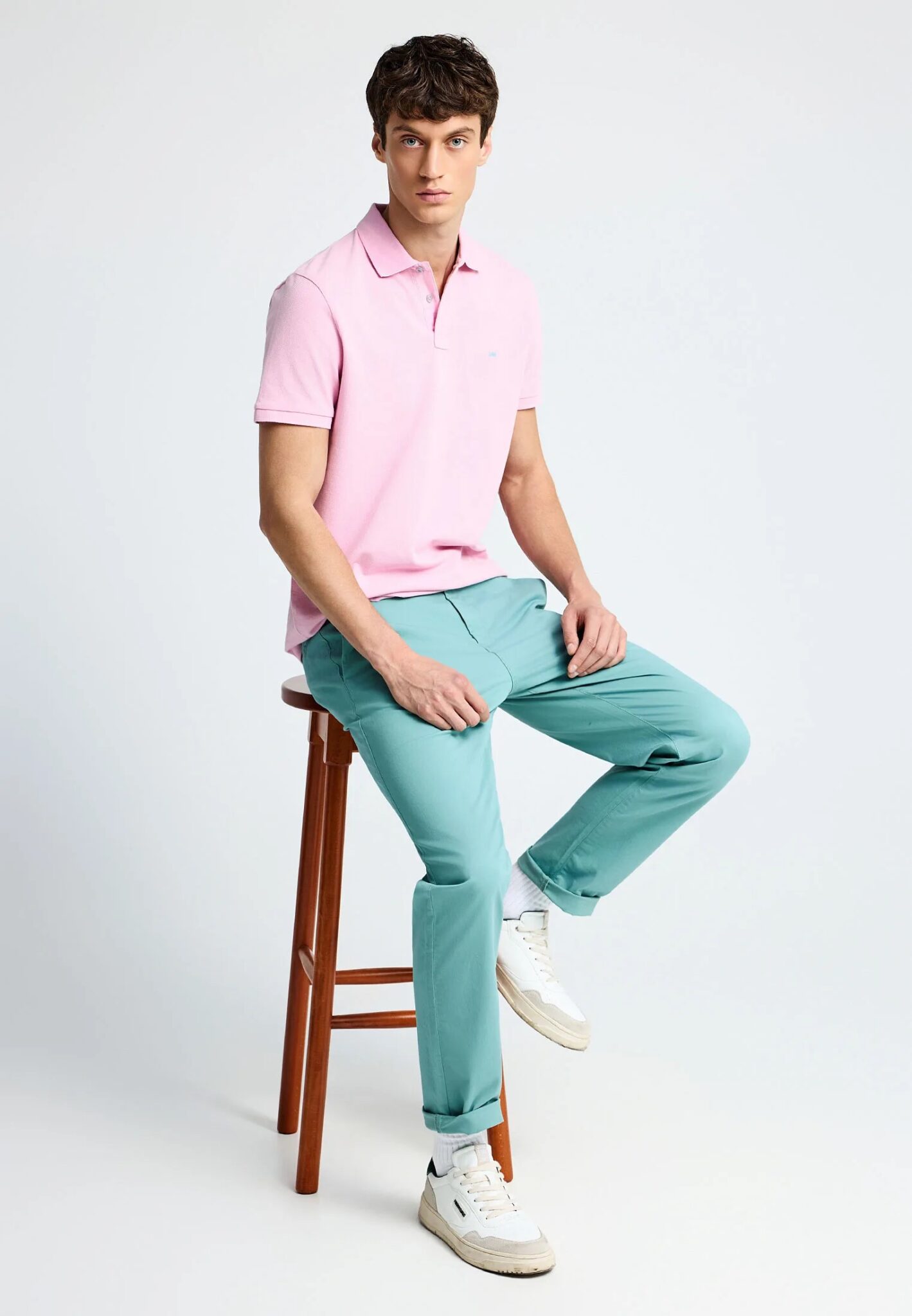 FUNKY BUDDHA ΑΝΔΡΙΚΉ ΜΠΛΟΎΖΑ ΚΟΝΤΌ ΜΑΝΊΚΙ BASIC | DARK BLUE