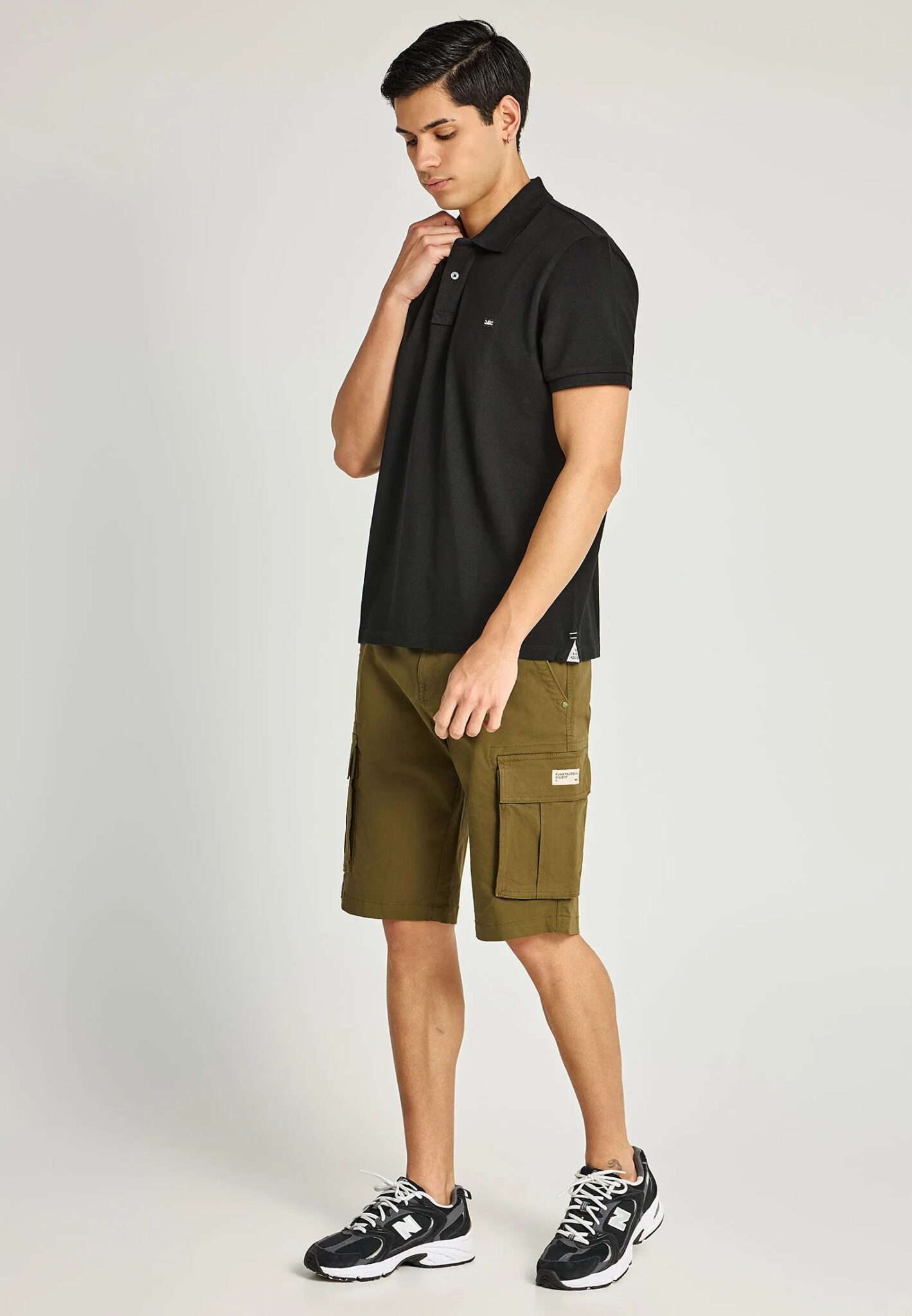 FUNKY BUDDHA ΑΝΔΡΙΚΉ ΜΠΛΟΎΖΑ ΜΕ ΓΙΑΚΆ ΠΌΛΟ | BLACK FUNKY BUDDHA ΑΝΔΡΙΚΉ ΜΠΛΟΎΖΑ ΜΕ ΓΙΑΚΆ ΠΌΛΟ | BLACK