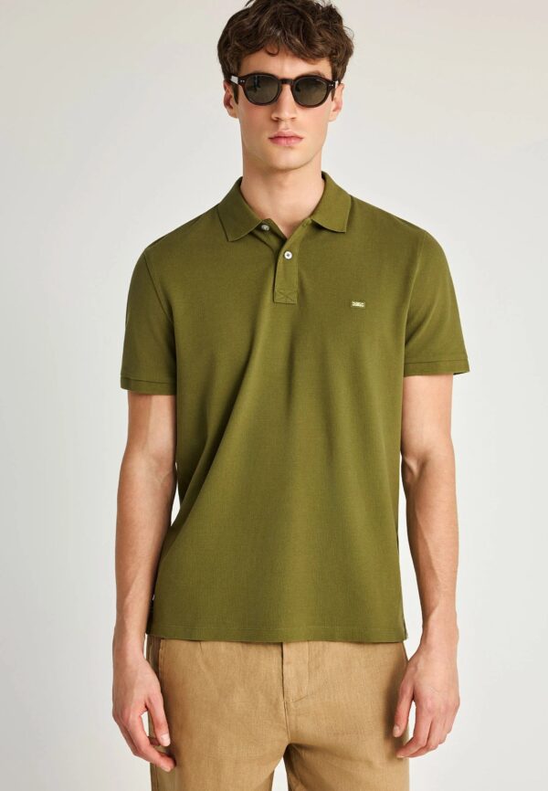 FUNKY BUDDHA ΑΝΔΡΙΚΉ ΜΠΛΟΎΖΑ ΜΕ ΓΙΑΚΆ ΠΌΛΟ | KHAKI FUNKY BUDDHA ΑΝΔΡΙΚΉ ΜΠΛΟΎΖΑ ΜΕ ΓΙΑΚΆ ΠΌΛΟ | KHAKI