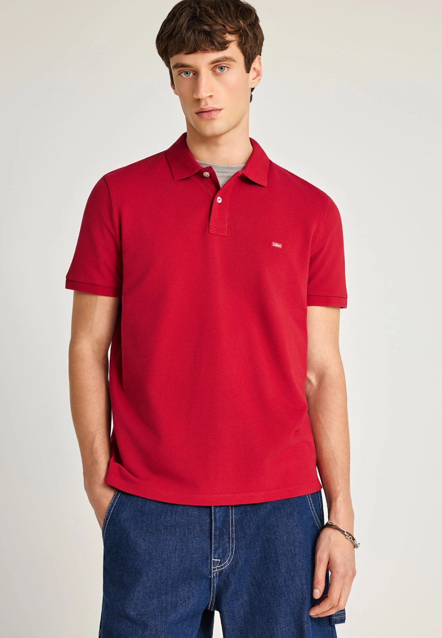 FUNKY BUDDHA ΑΝΔΡΙΚΉ ΜΠΛΟΎΖΑ ΜΕ ΓΙΑΚΆ ΠΌΛΟ | RED FUNKY BUDDHA ΑΝΔΡΙΚΉ ΜΠΛΟΎΖΑ ΜΕ ΓΙΑΚΆ ΠΌΛΟ | RED