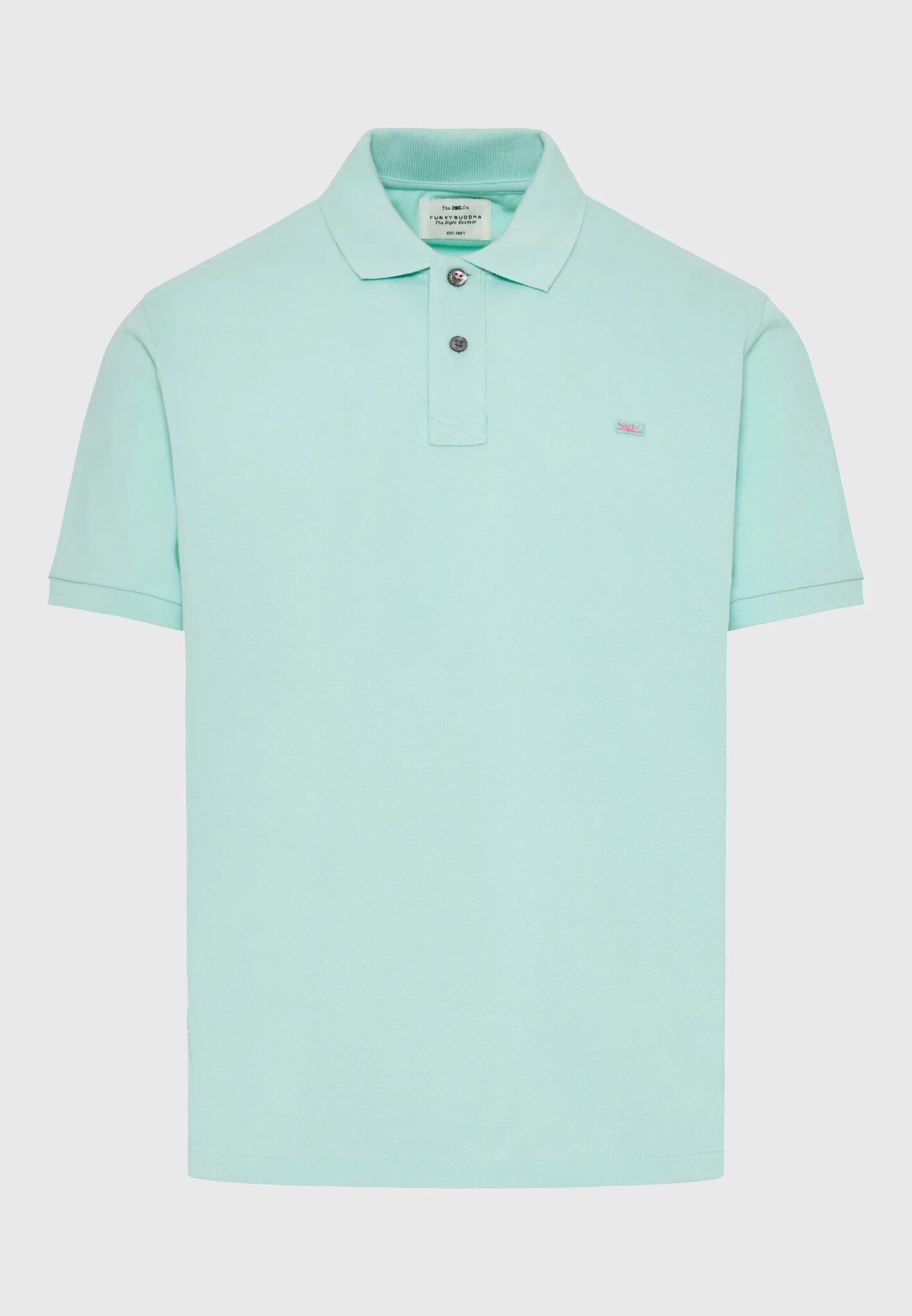 FUNKY BUDDHA ΑΝΔΡΙΚΉ ΜΠΛΟΎΖΑ ΜΕ ΓΙΑΚΆ ΠΌΛΟ | AQUA FUNKY BUDDHA ΑΝΔΡΙΚΉ ΜΠΛΟΎΖΑ ΜΕ ΓΙΑΚΆ ΠΌΛΟ | AQUA