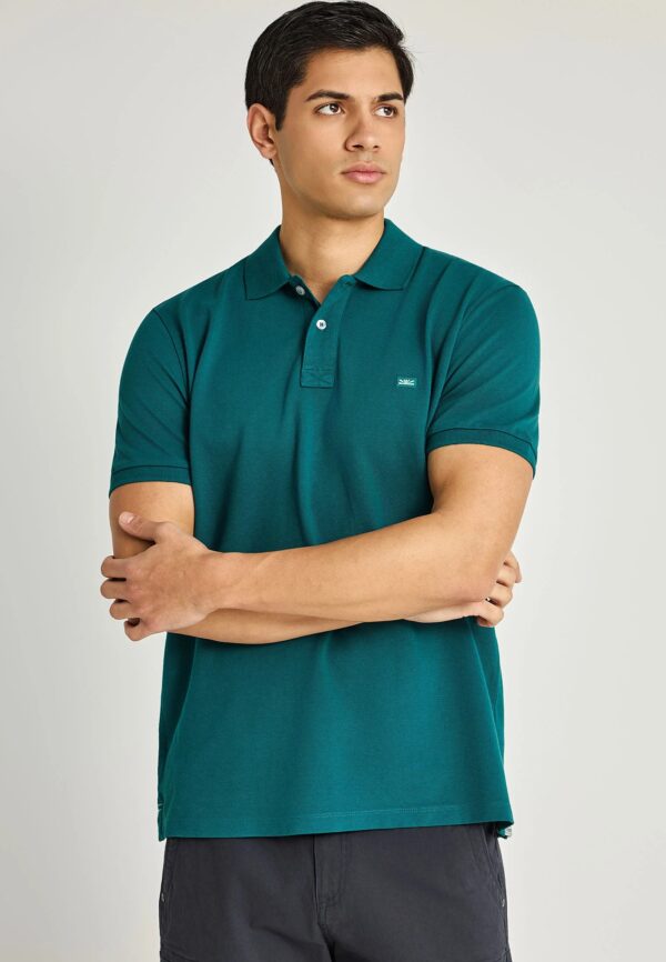 FUNKY BUDDHA ΑΝΔΡΙΚΉ ΜΠΛΟΎΖΑ ΜΕ ΓΙΑΚΆ ΠΌΛΟ | PETROL FUNKY BUDDHA ΑΝΔΡΙΚΉ ΜΠΛΟΎΖΑ ΜΕ ΓΙΑΚΆ ΠΌΛΟ | PETROL