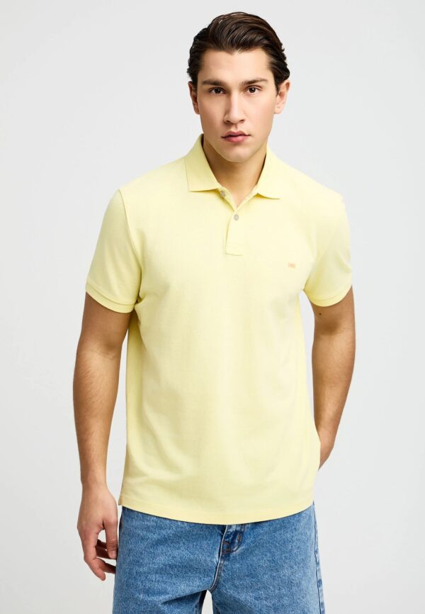 FUNKY BUDDHA ΑΝΔΡΙΚΉ ΜΠΛΟΎΖΑ ΜΕ ΓΙΑΚΆ ΠΌΛΟ | LEMON FUNKY BUDDHA ΑΝΔΡΙΚΉ ΜΠΛΟΎΖΑ ΜΕ ΓΙΑΚΆ ΠΌΛΟ | LEMON