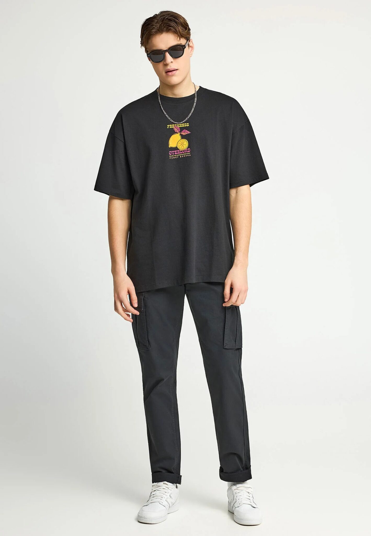 FUNKY BUDDHA ΑΝΔΡΙΚΉ ΜΠΛΟΎΖΑ ΜΕ ΓΙΑΚΆ ΠΌΛΟ | OFF WHITE