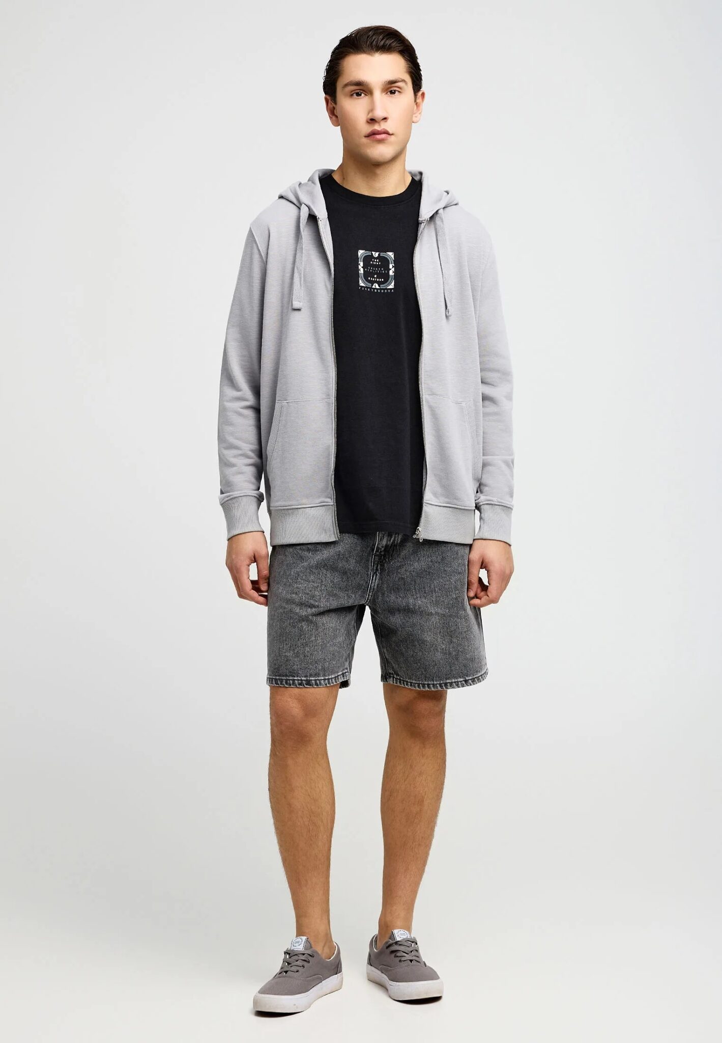 FUNKY BUDDHA ΑΝΔΡΙΚΉ ΜΠΛΟΎΖΑ ΜΕ ΓΙΑΚΆ ΠΌΛΟ | OFF WHITE