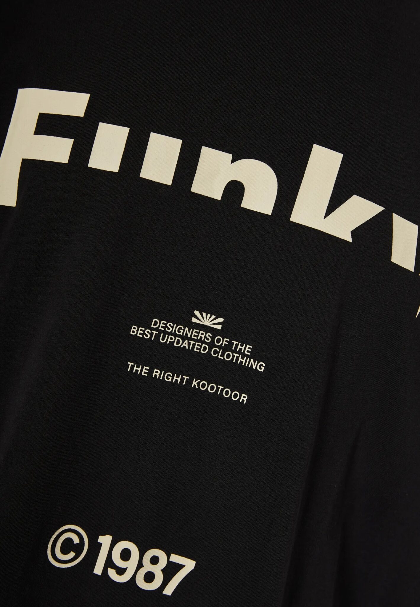 GUESS SS CN TERRY LOGO TEE ΜΠΛΟΥΖΑ ΑΝΔΡΙΚΟ | BLACK