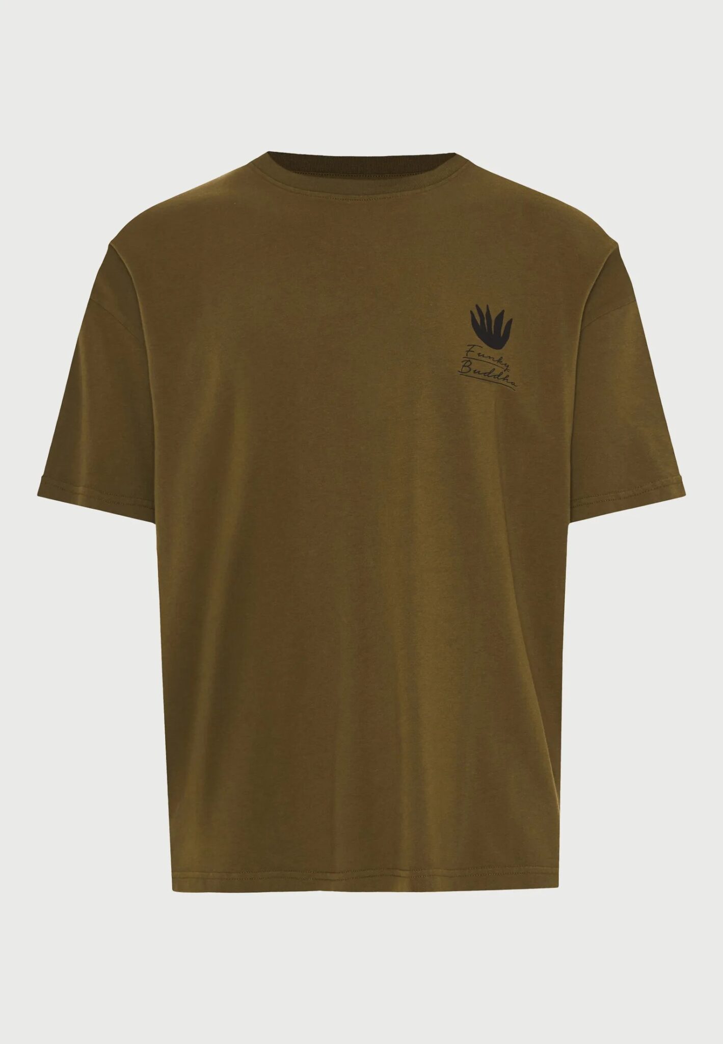 FUNKY BUDDHA ΑΝΔΡΙΚΉ ΜΠΛΟΎΖΑ ΚΟΝΤΌ ΜΑΝΊΚΙ ΚΑΙ ΤΎΠΩΜΑ | LIGHT OLIVE FUNKY BUDDHA ΑΝΔΡΙΚΉ ΜΠΛΟΎΖΑ ΚΟΝΤΌ ΜΑΝΊΚΙ ΚΑΙ ΤΎΠΩΜΑ | LIGHT OLIVE