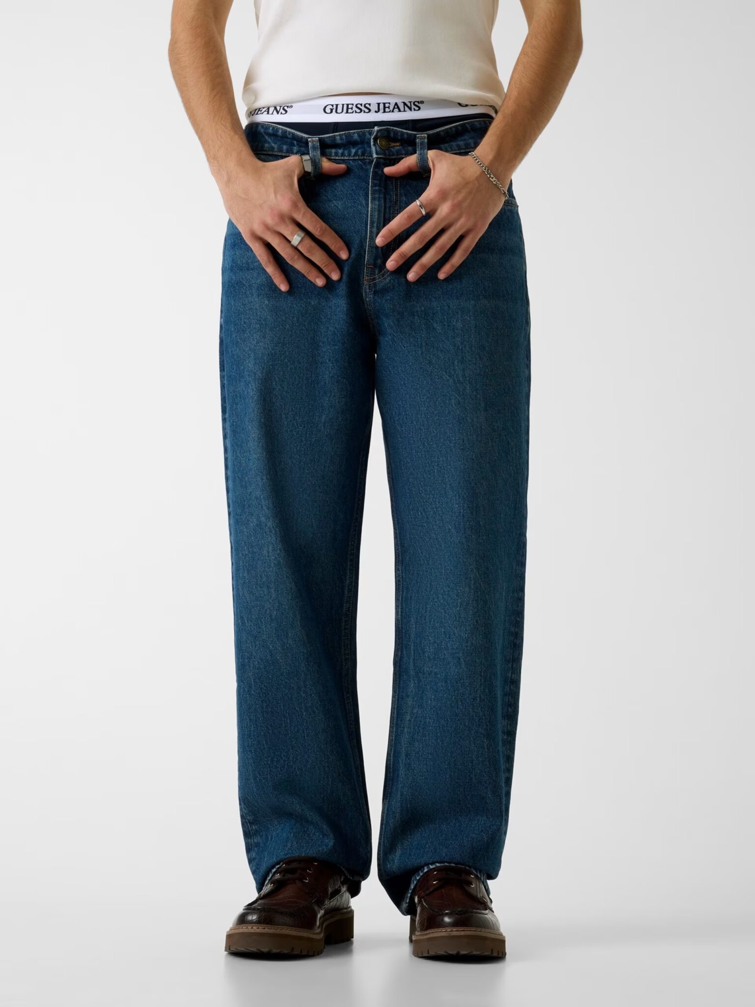 KARL LAGERFELD JEANS KLJ REGULAR DENIM SHORT B2M10138 | DENIM