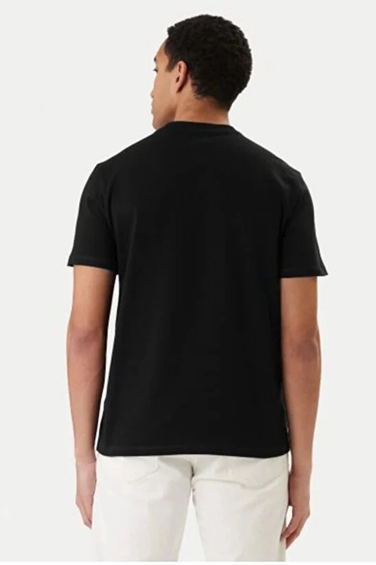 GUESS SS CN TERRY LOGO TEE ΜΠΛΟΥΖΑ ΑΝΔΡΙΚΟ | BLACK
