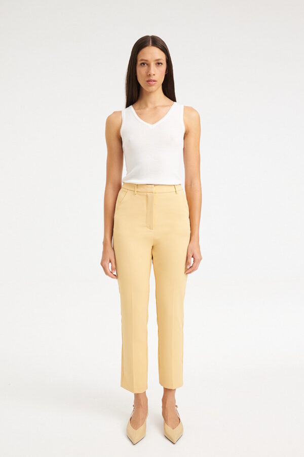 MIND MATTER SELVA TROUSERS | YELLOW MIND MATTER SELVA TROUSERS | YELLOW