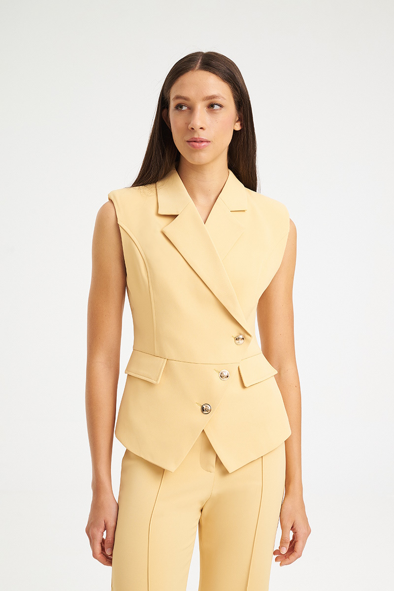 ONLY ONLAUGUSTA SHIRT WVN NOOS | BEIGE