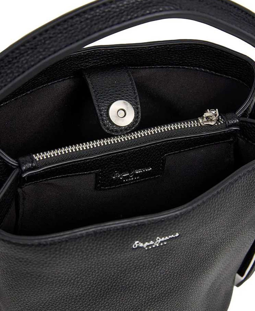 PEPE JEANS SIGNATURE TYLER SCRIPT ΤΣΑΝΤΑ ΓΥΝΑΙΚΕΙΟ | BLACK PEPE JEANS SIGNATURE TYLER SCRIPT ΤΣΑΝΤΑ ΓΥΝΑΙΚΕΙΟ | BLACK