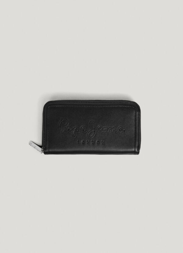 PEPE JEANS ESSENTIALS DANARA WALLET ΠΟΡΤΟΦΟΛΙ ΓΥΝΑΙΚΕΙΟ | BLACK PEPE JEANS ESSENTIALS DANARA WALLET ΠΟΡΤΟΦΟΛΙ ΓΥΝΑΙΚΕΙΟ | BLACK